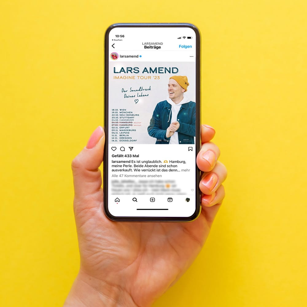Social Media Werbung Lars Amend