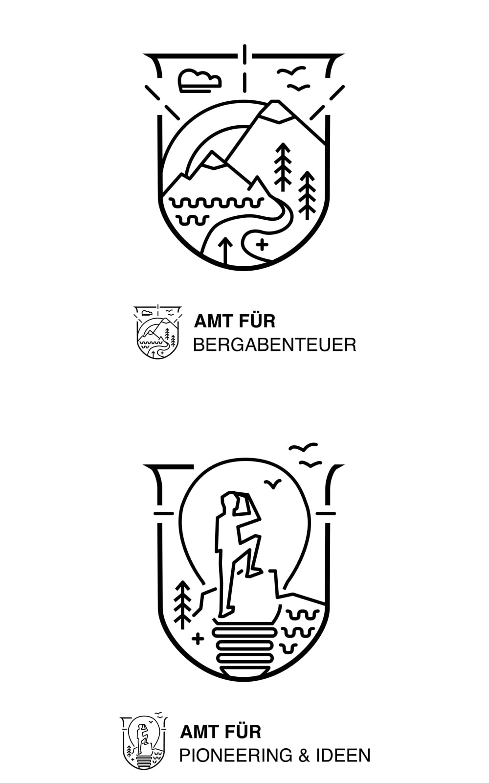 Logovarianten Design Marketing Agentur Schweiz