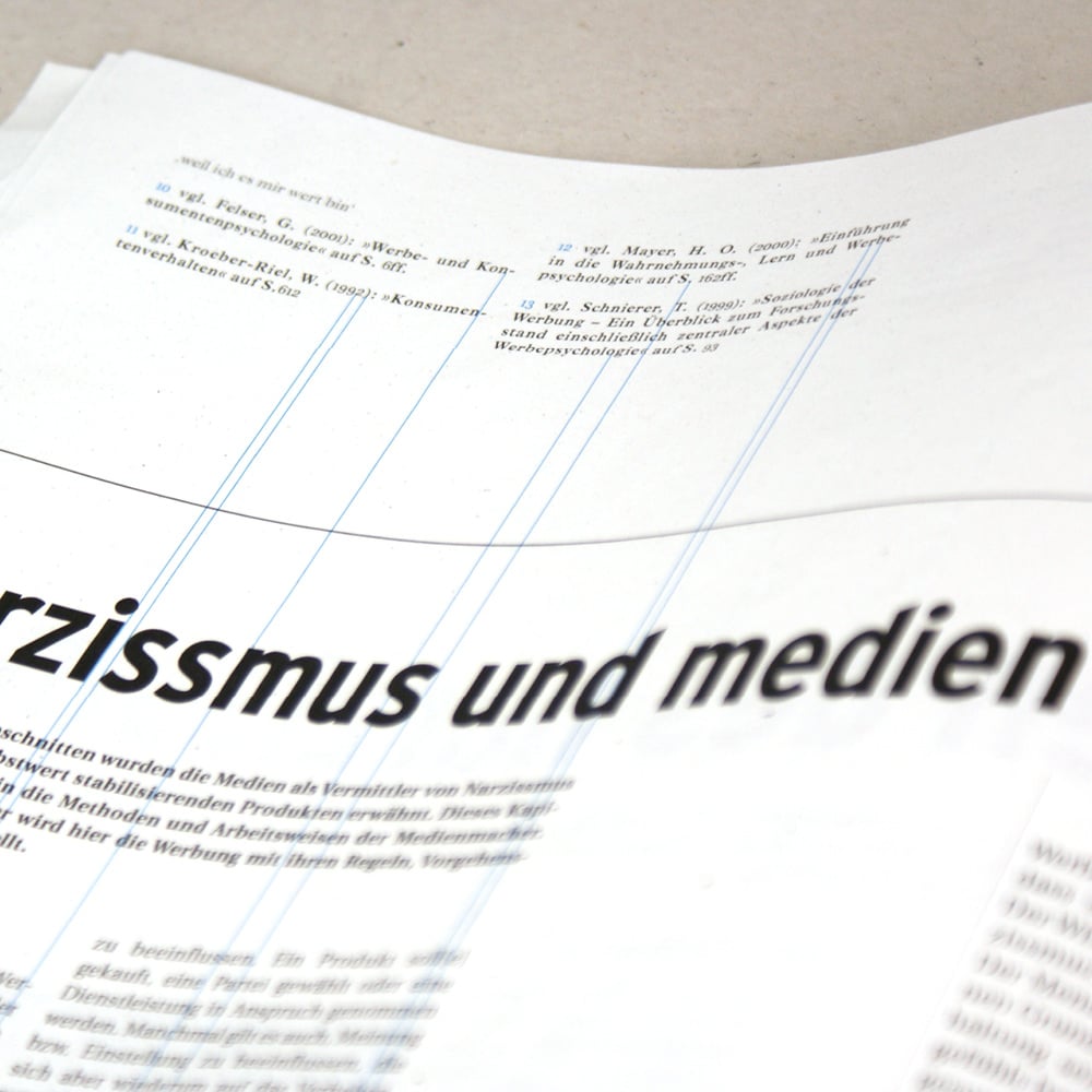Diplomarbeit Zeitung Text Konzept Design Zeitungsdesign