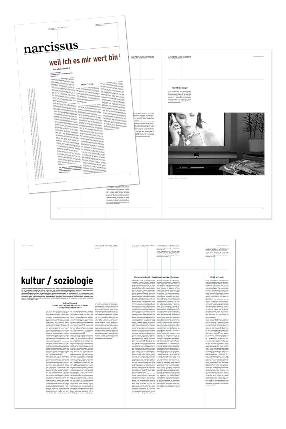 Diplomarbeit Zeitung Text Konzept Design Zeitungsdesign