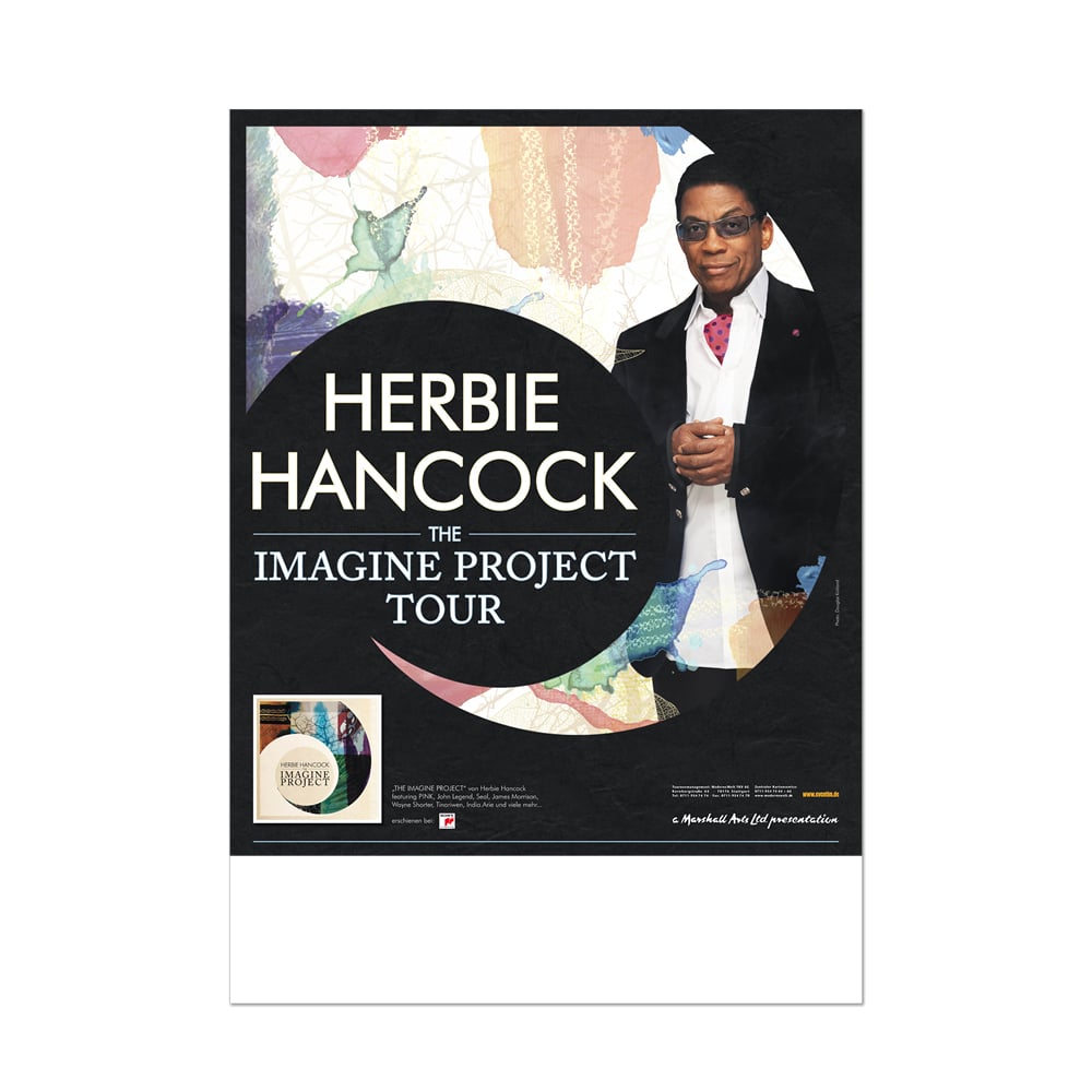 Plakate Konzerte Events Poster Herbie Hancock